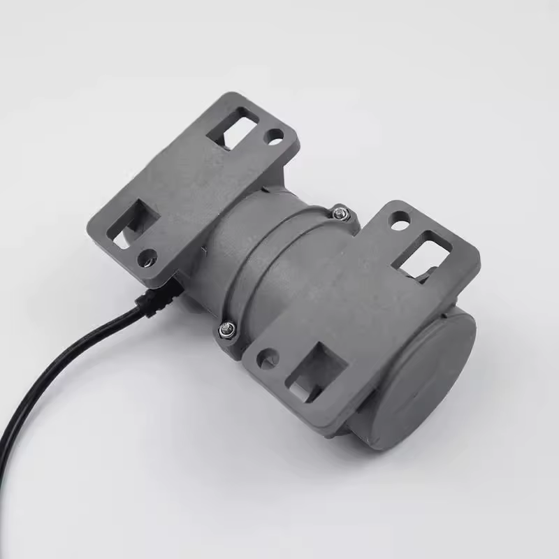 Mini moteur vibrant Portable 12V/24V 3800 tr/min 10W pour systèmes d'avertissement lit de Massage vibrateur de régulation de vitesse (avec alimentation)