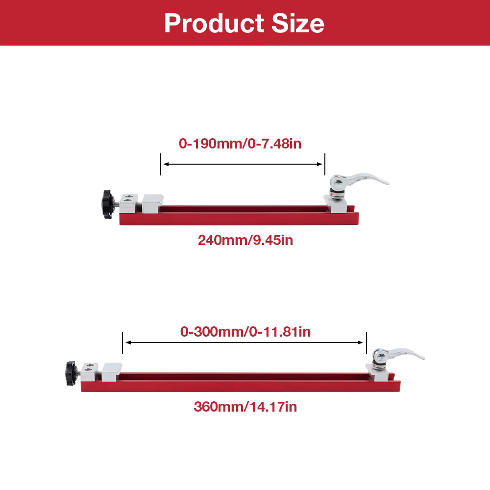 Guide de scie circulaire 240 mm/360 mm