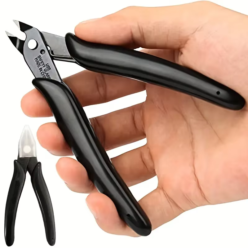 Coupe-fil de précision de 5 pouces et coupe-attache zippée-parfait pour la fabrication de bijoux