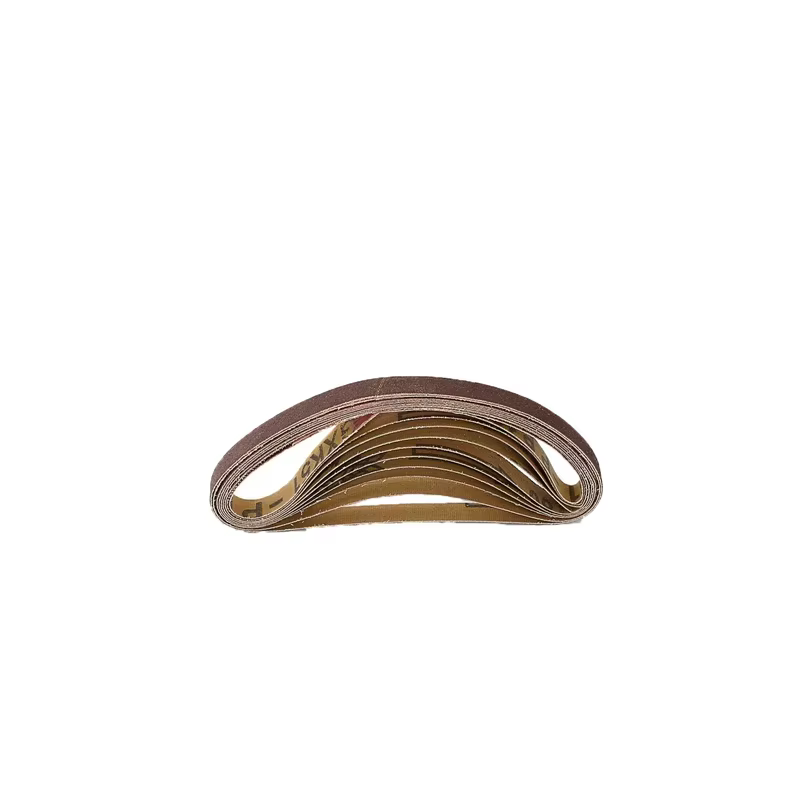 120 bandes abrasives de ponçage 330x10mm pour ponceuse à bande pneumatique 3/8 pouce