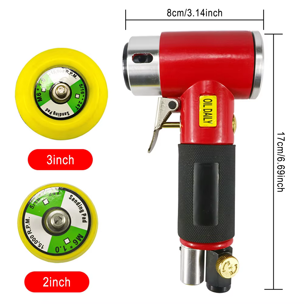 Ponceuse orbitale pneumatique pour voiture 15000 tr/min