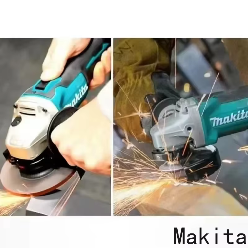 Meuleuse d'angle sans fil MachitaDGA404 125 mm à batterie lithium-ion pour découpe et meulage