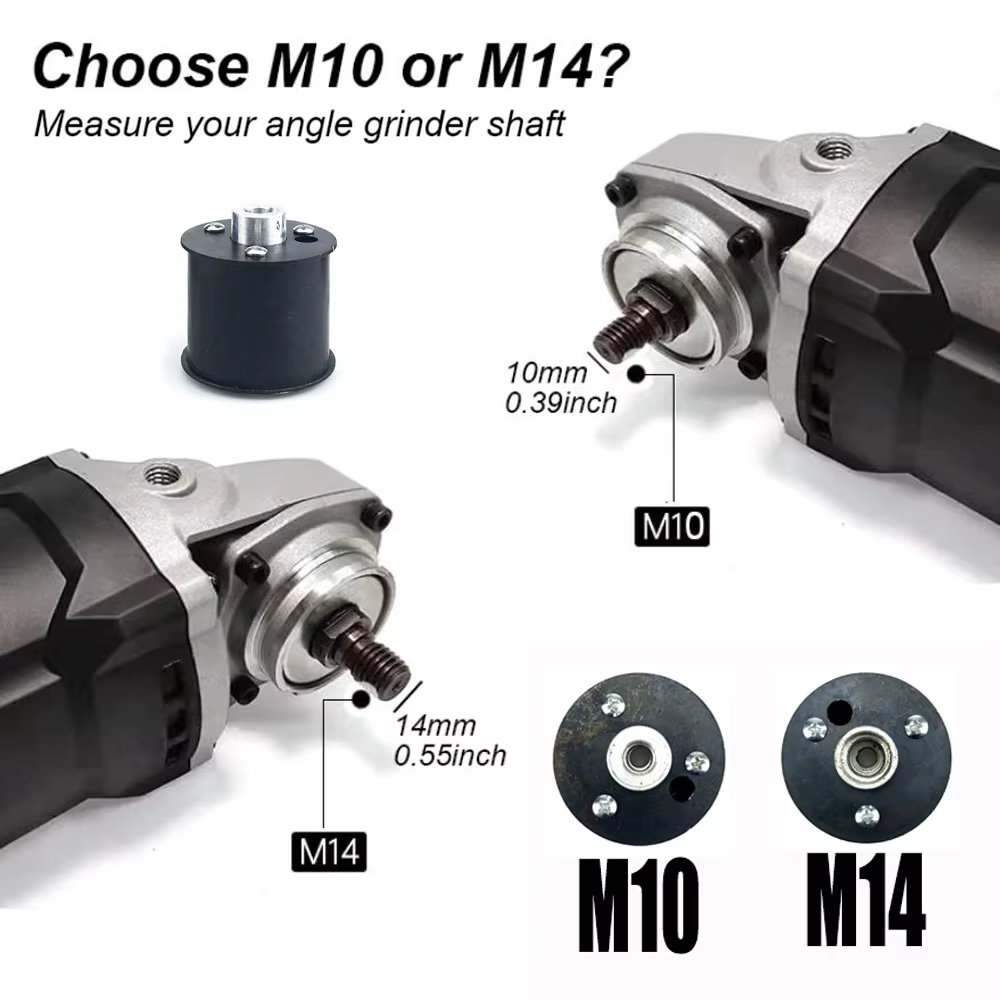 Kit adaptateur de meuleuse d'angle pour ponceuse à bande