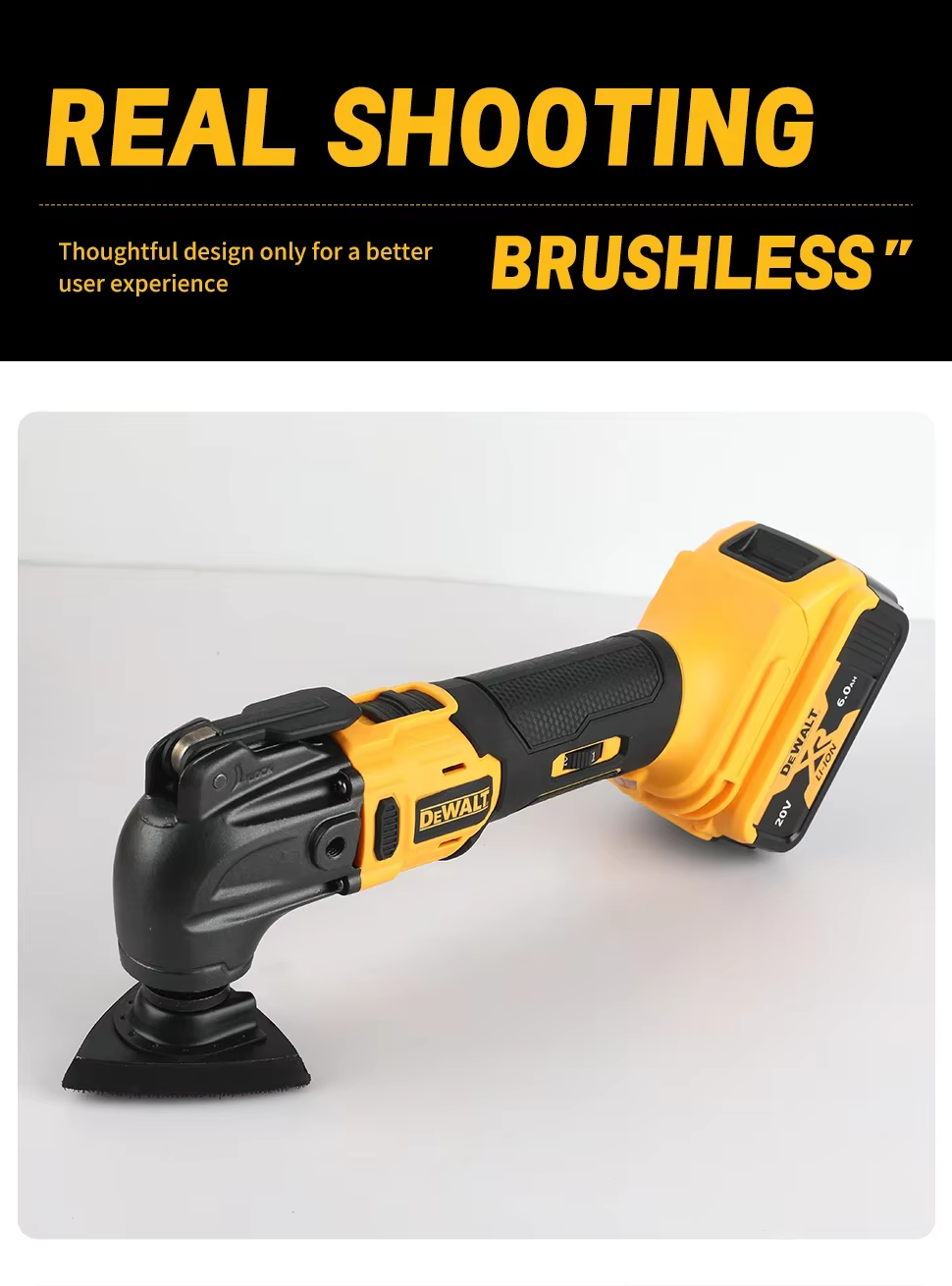 Outil oscillant sans fil DEWALT