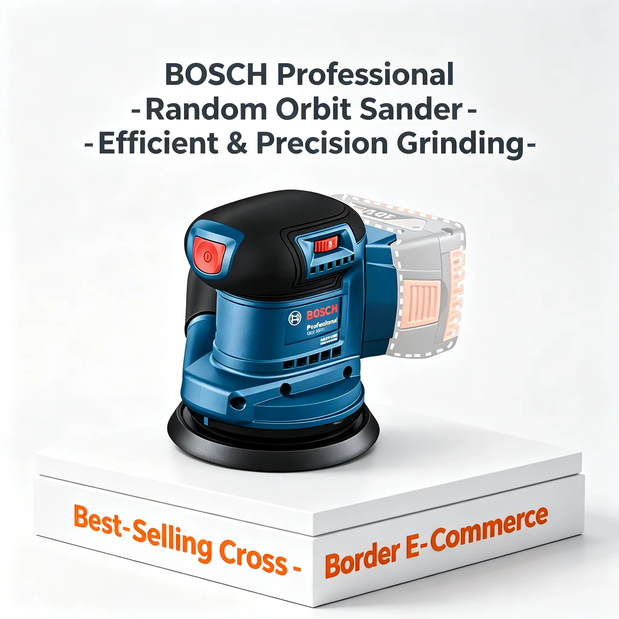 Ponceuse orbitale sans fil Bosch GEX 185-LI 18V