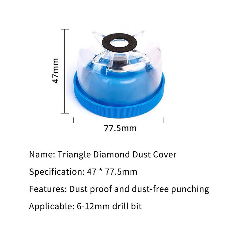 Accessoire essentiel pour outil électrique domestique : Collecteur de poussière pour perceuse, protège-foret, dispositif de récupération des cendres