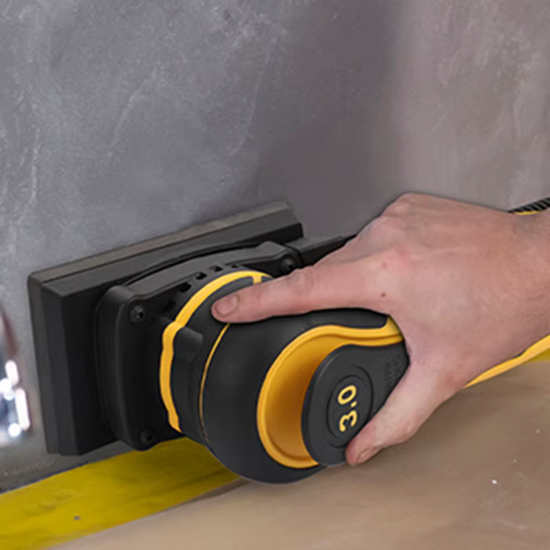 Ponceuse orbitale aléatoire électrique pour le travail du bois