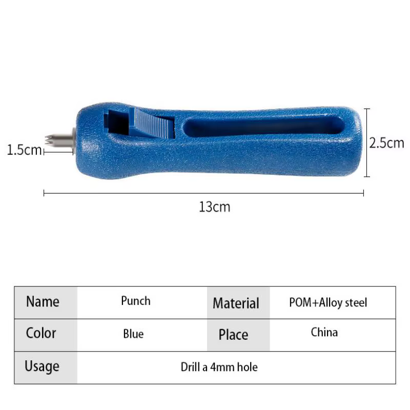 Perforateur de trous de tube d'irrigation goutte à goutte de 4mm
