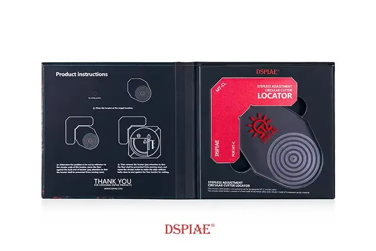 DSPIAE Outil MT-CL Localisateur pour Réglage en Continu Cutter Circulaire pour Modèle Kit