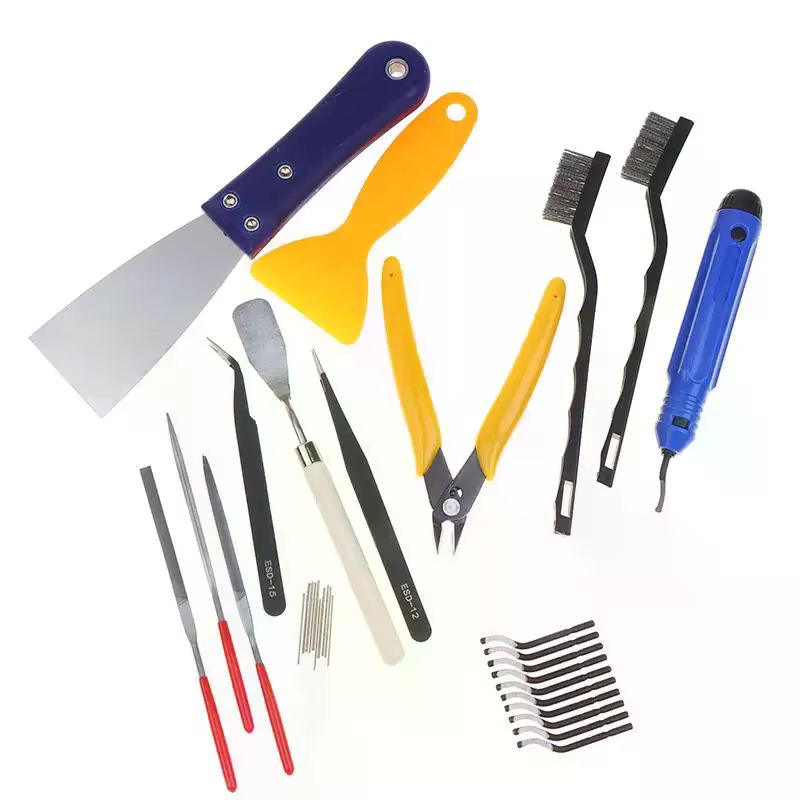 Kit d'outils pour imprimante 3D, accessoires complets pour imprimantes, y compris des outils de nettoyage des buses et des grattoirs de dépose