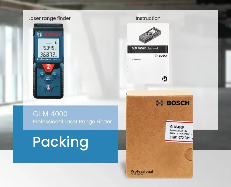 Télémètre laser numérique BOSCH GLM 4000
