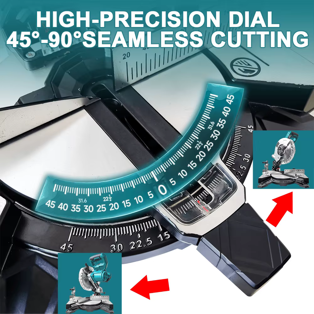 Makita – scie à onglet sans fil