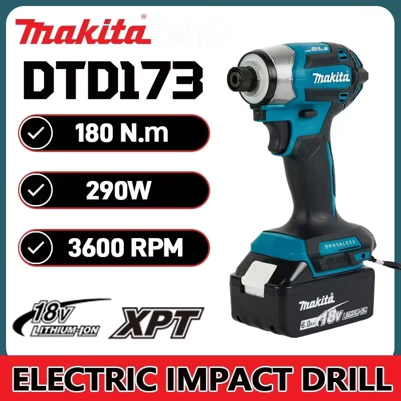 Makita 18V LXT Perceuse à percussion sans fil DTD173