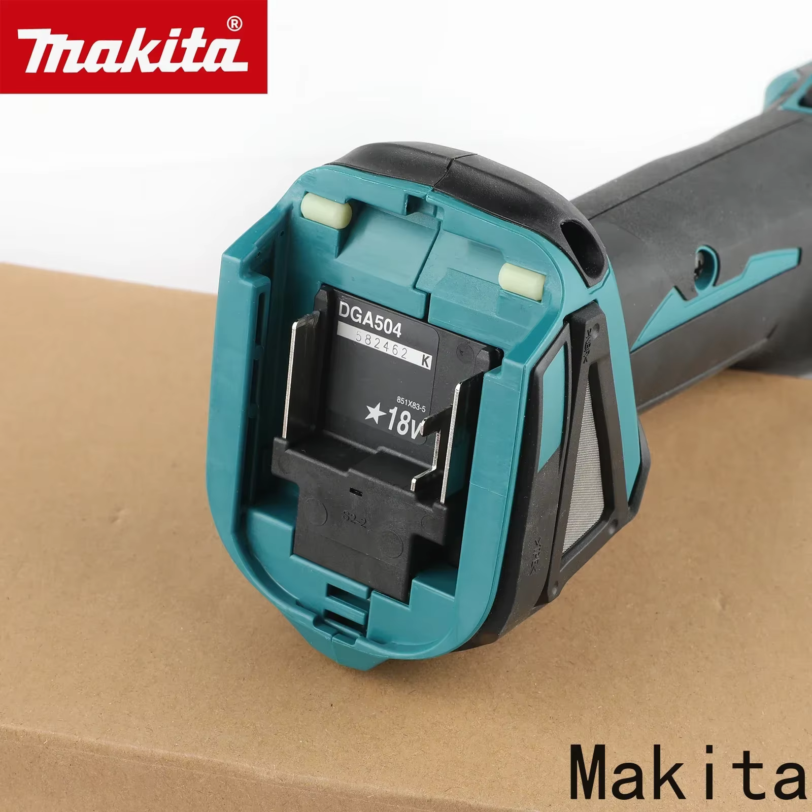 Makita DGA504 18V 6.0Ah 125mm batterie au Lithium sans brosse meuleuse d'angle Machine de découpe Rechargeable multi-fonctionnelle tout-en-un B