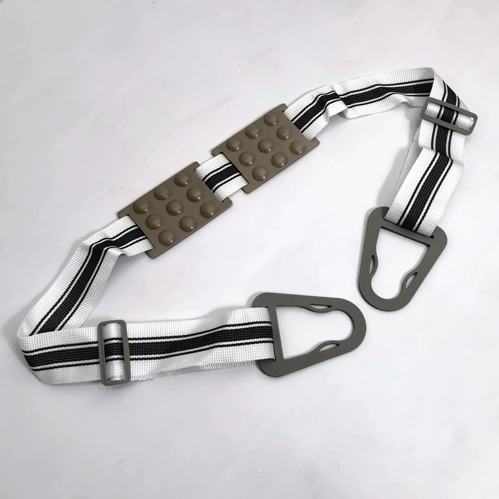 Ceinture de massage vibrante pour tapis de course, équipement d'entraînement polyvalent avec support rembourré pour exercices abdominaux