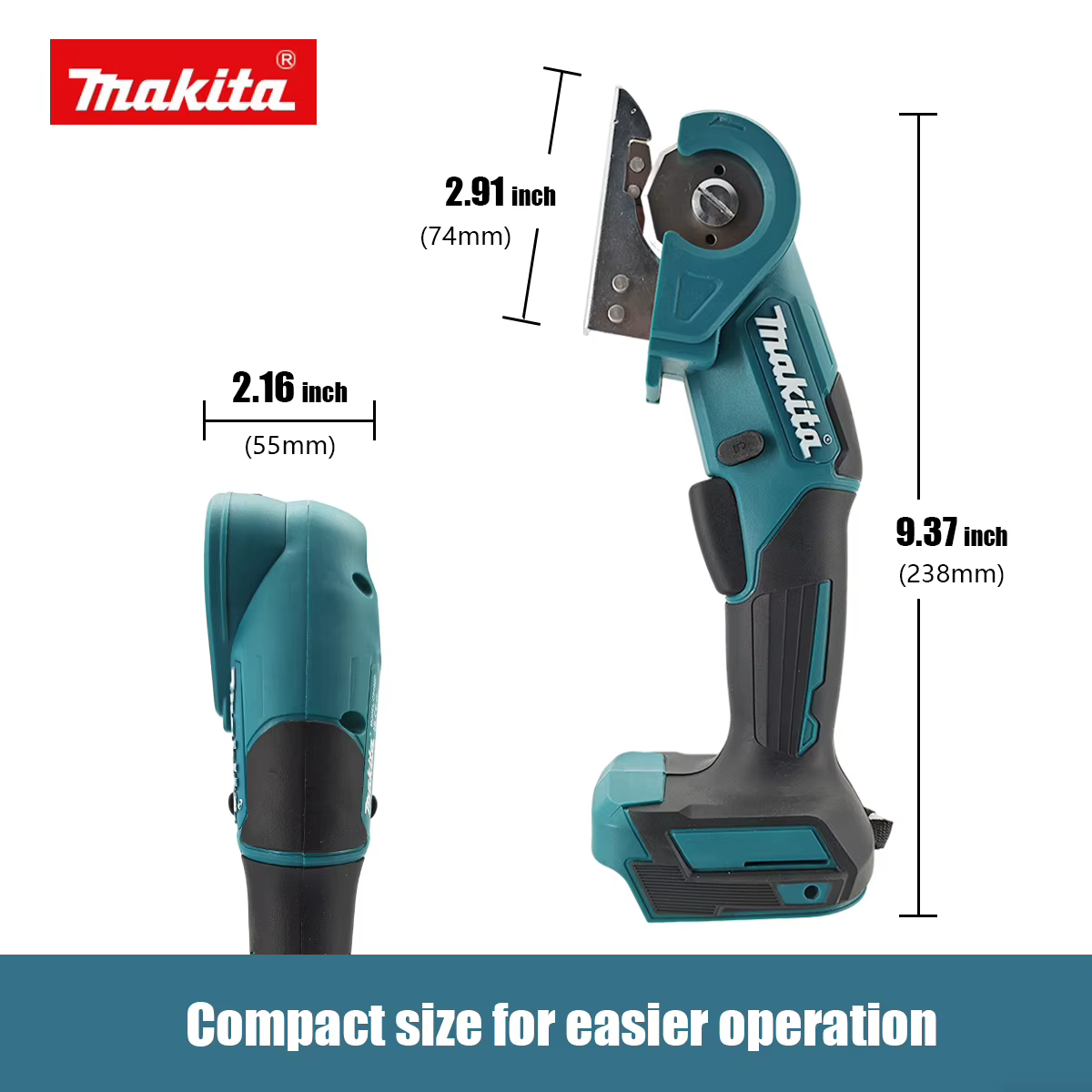 Coupe-tapis sans fil Makita CP100