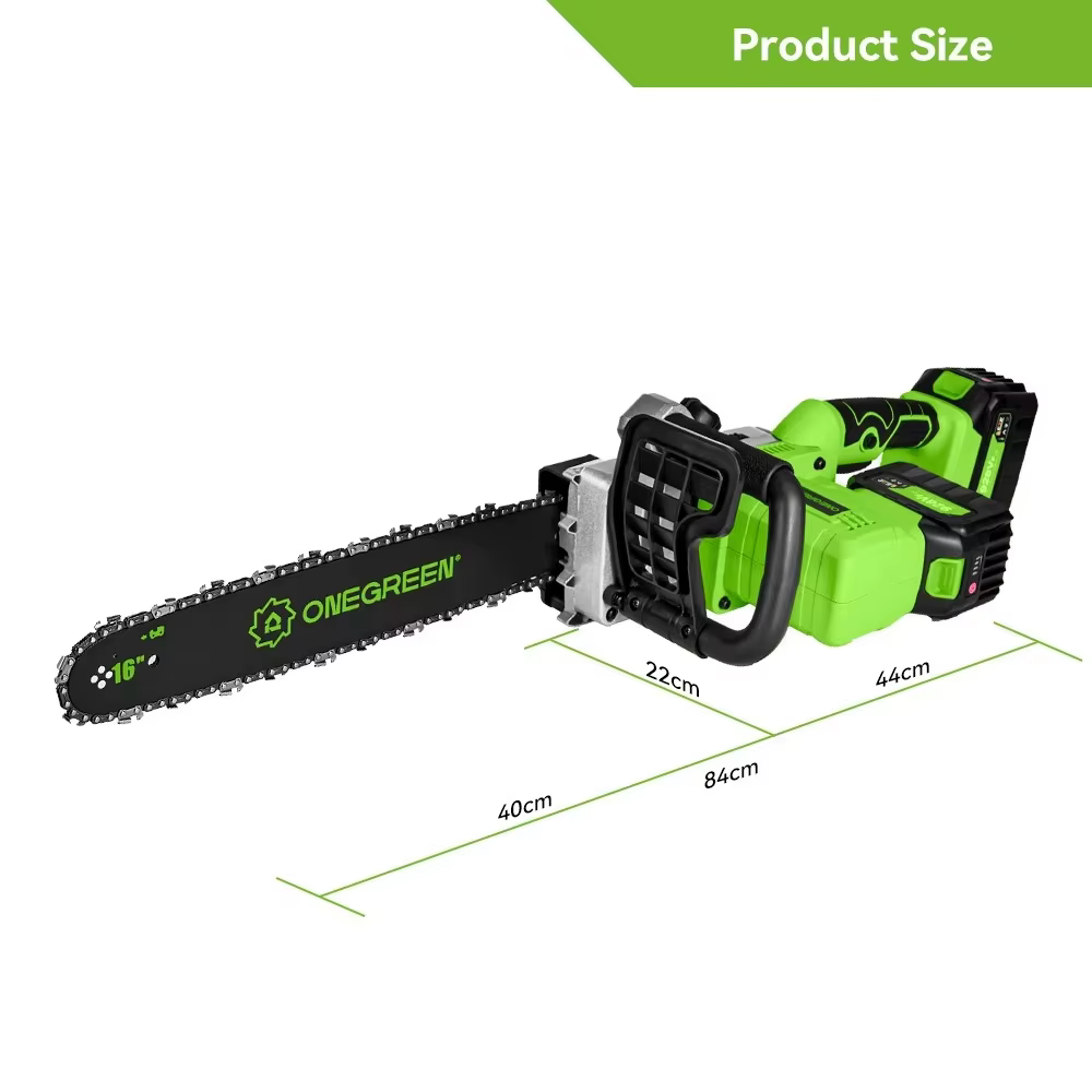 Mini-tronçonneuse rechargeable à double batterie