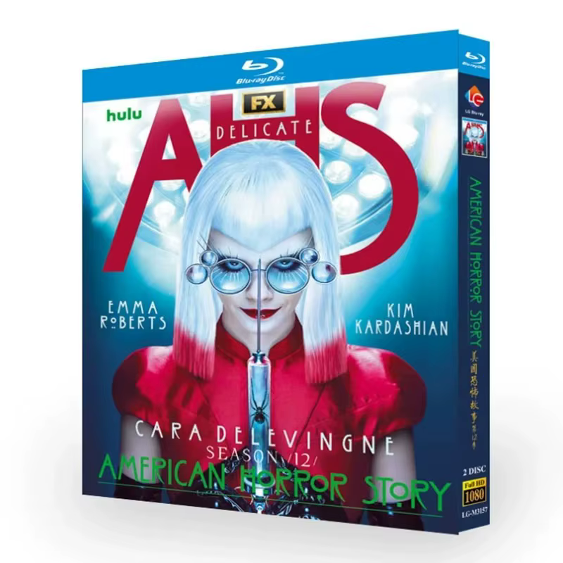 American Horror Story Saison 12 (2023) Série 2 disques Nouvelle édition en boîte Blu-ray Haute Définition BD