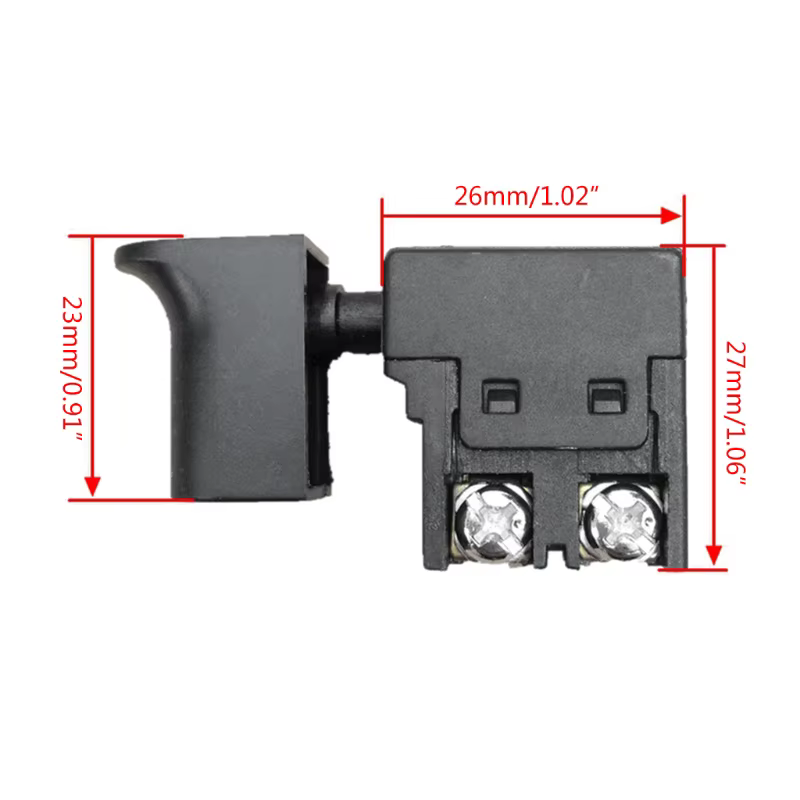 Interrupteur perceuse électrique 250V 6A