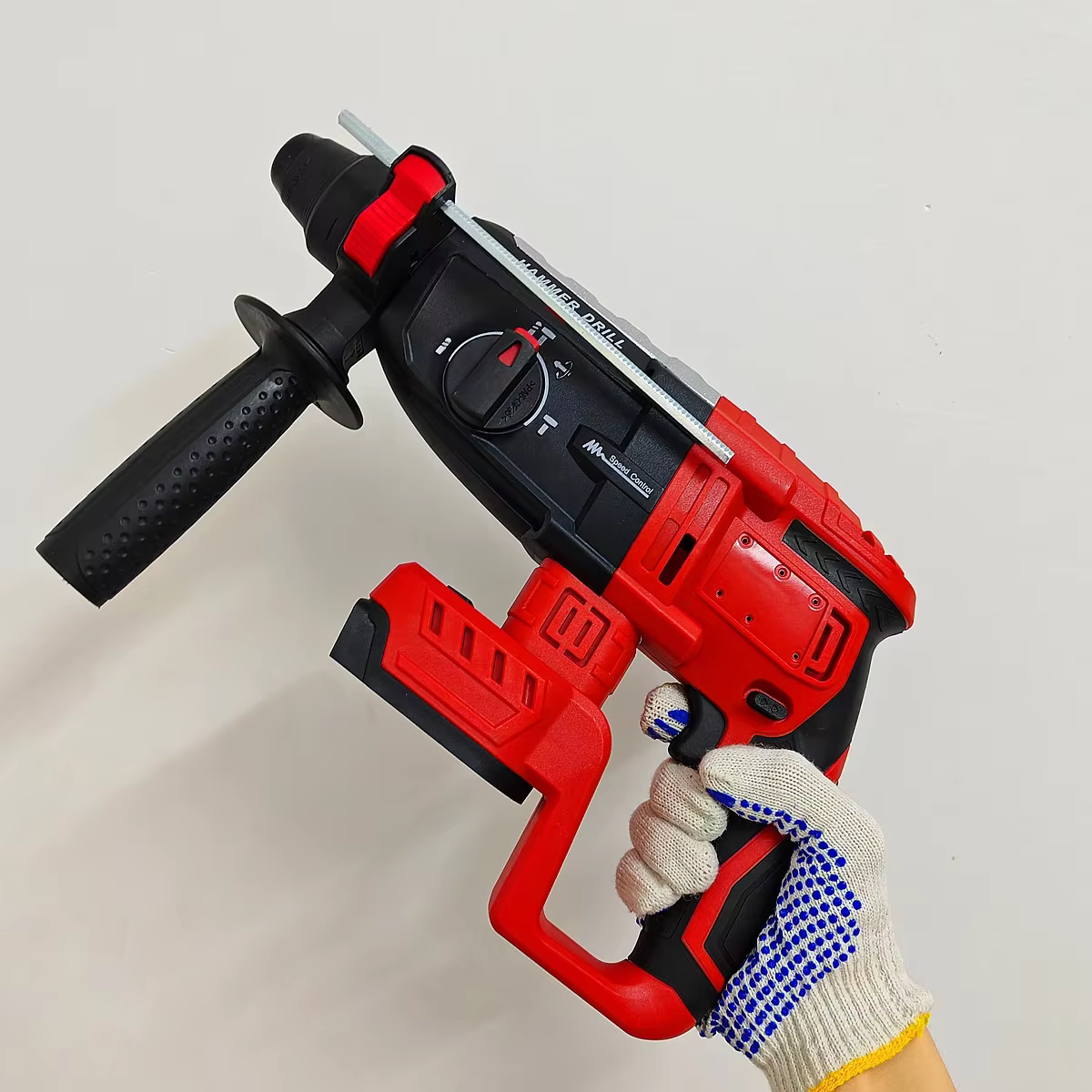 Marteau perforateur rotatif sans fil Makita/Milwaukee avec 3 modes d'application pour le béton