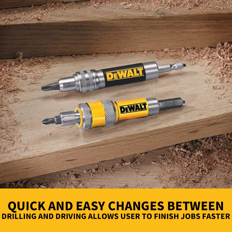 DEWALT Drill Flip Drive Unité complète # 6 # 8 # 10 DW2700 DW2701 DW2702 Forets à bois à fraiser 2 en 1