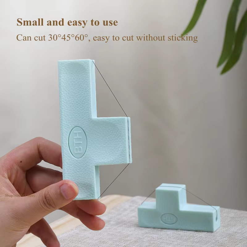 Outils d'argile de coupe d'angle, planche de boue polymère, outils de coupe d'épissure, bricolage, coupe d'argile en céramique, outils de sculpture d'argile à modeler