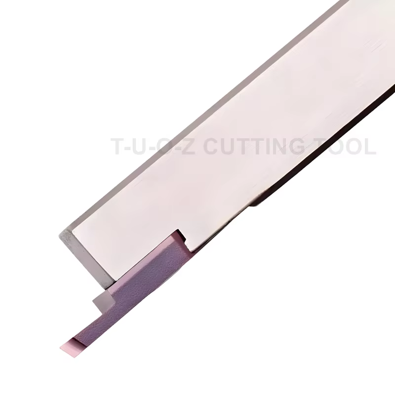 Support externe pour outil CNC rainuré
