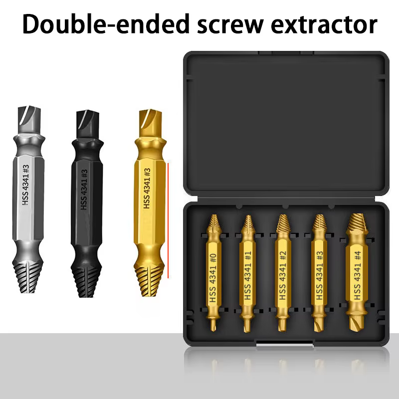 Jeu d'extracteur de vis endommagé