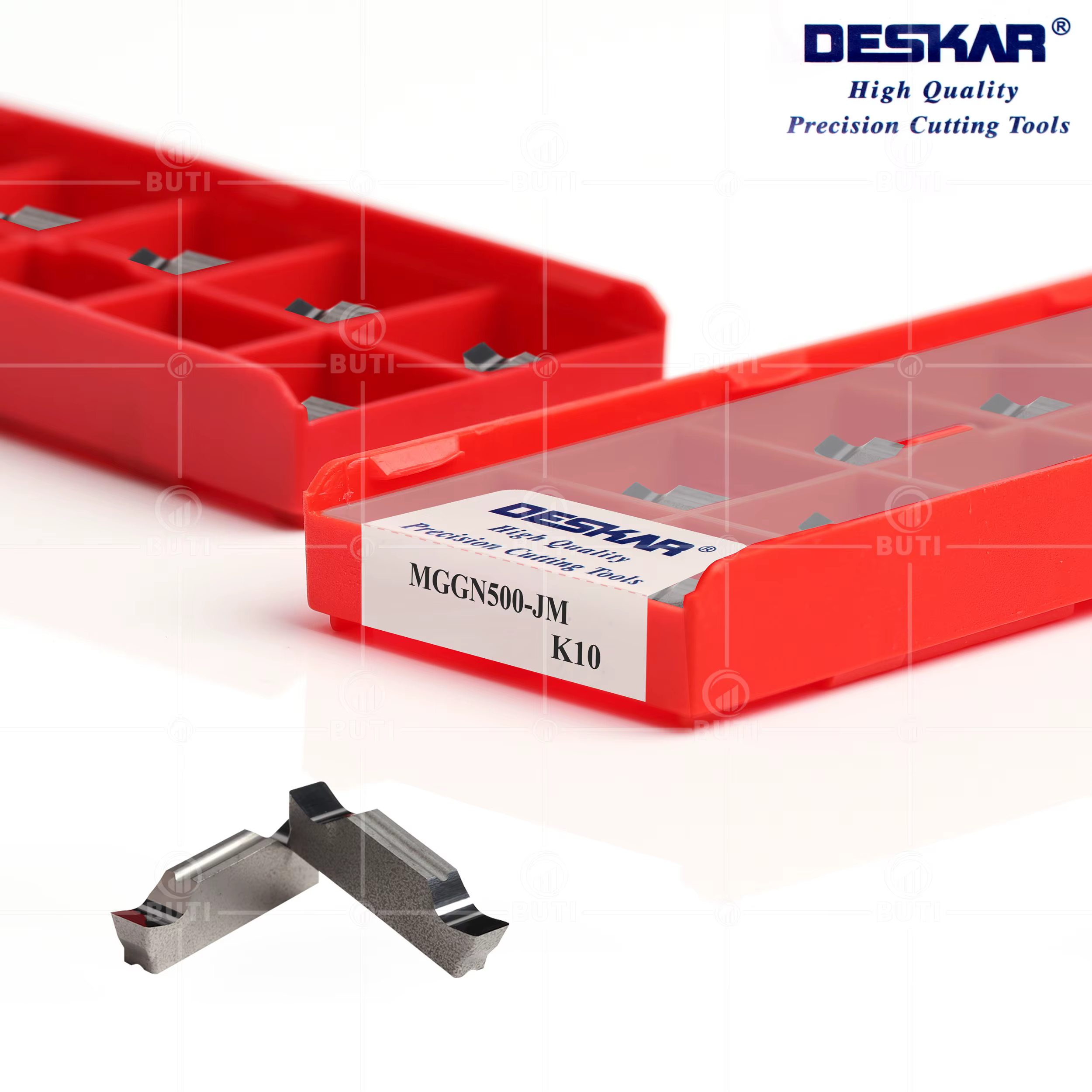 DESKAR 100% Original MGGN150 200 250 300 400 500 JM K10 Plaquettes de rainurage CNC Outils de tournage pour aluminium