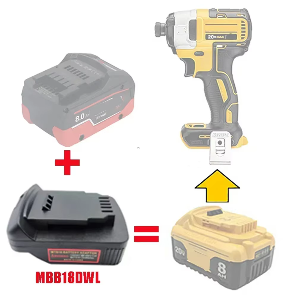 Adaptateur de batterie pour outils électriques