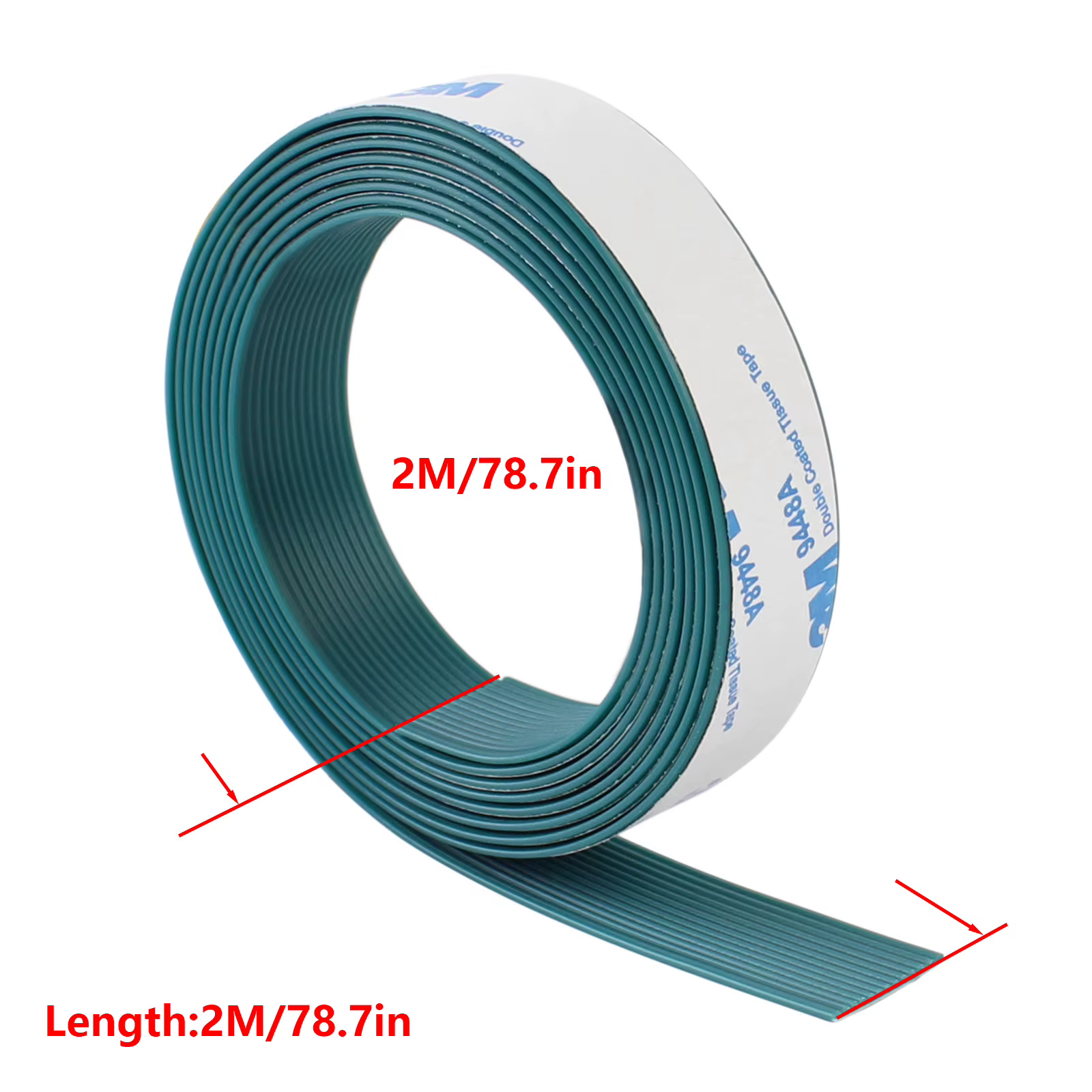 Rail de guidage coulissant en plastique de 2 mètres, bande coulissante de remplacement pour Makita, accessoire d'outil de scie circulaire et coulissante, 1 pièce