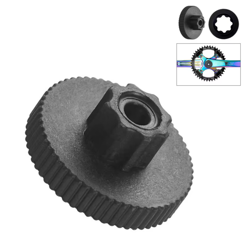 Outil de capuchon de manivelle de vélo pour manivelles Shimano Hollowtech II, clé à boulon de réglage de précharge de bras de manivelle pour l'installation et la retrait