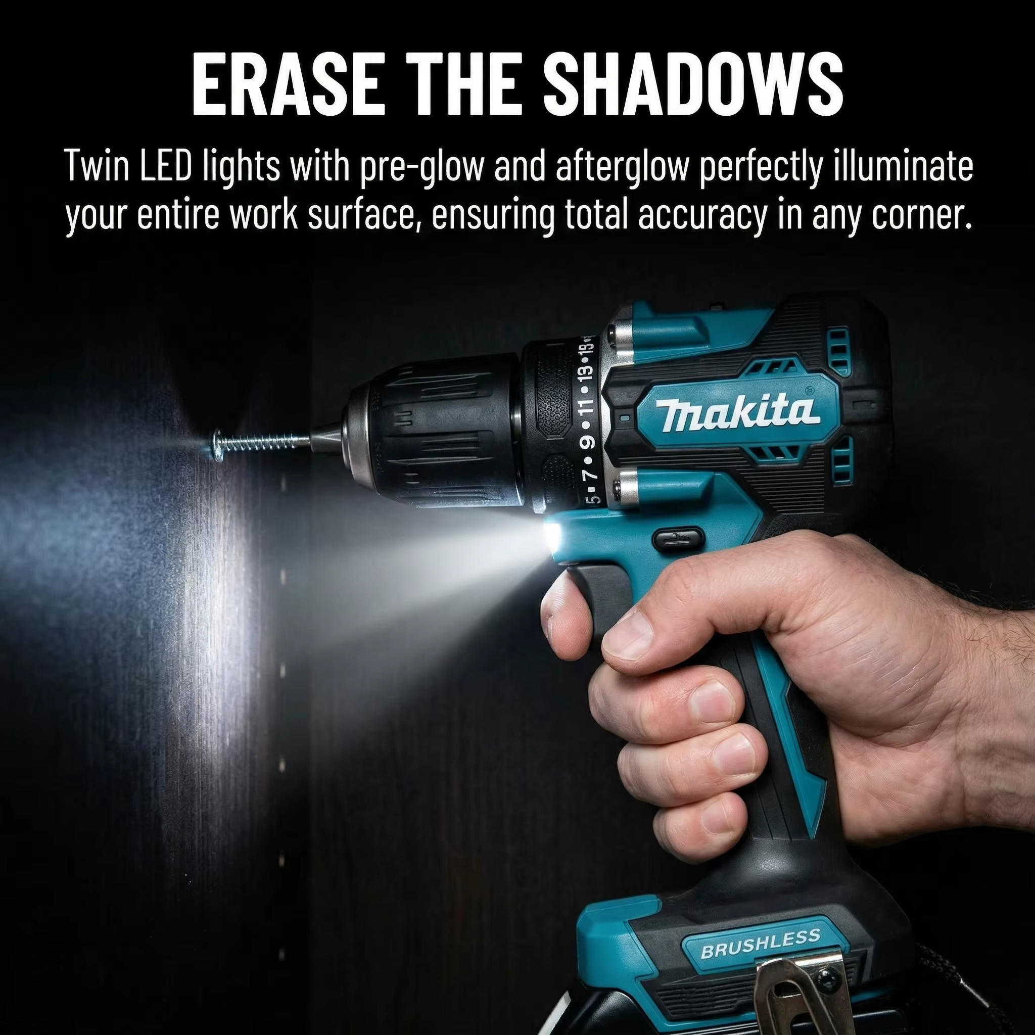Perceuse-visseuse sans fil compacte Makita DDF487 18V LXT