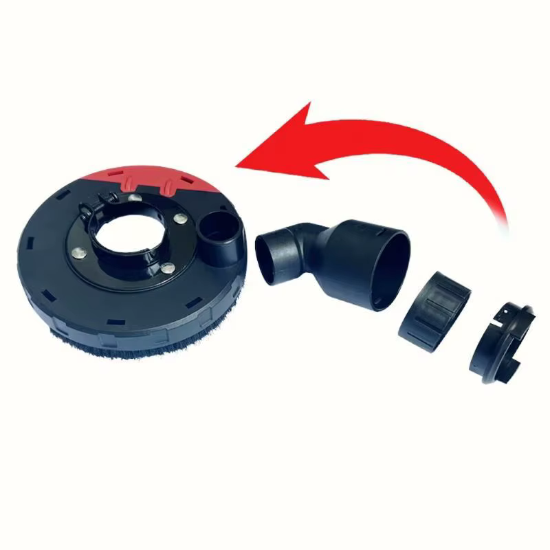 Cache-poussière pour meuleuse d'angle pour le meulage de surfaces