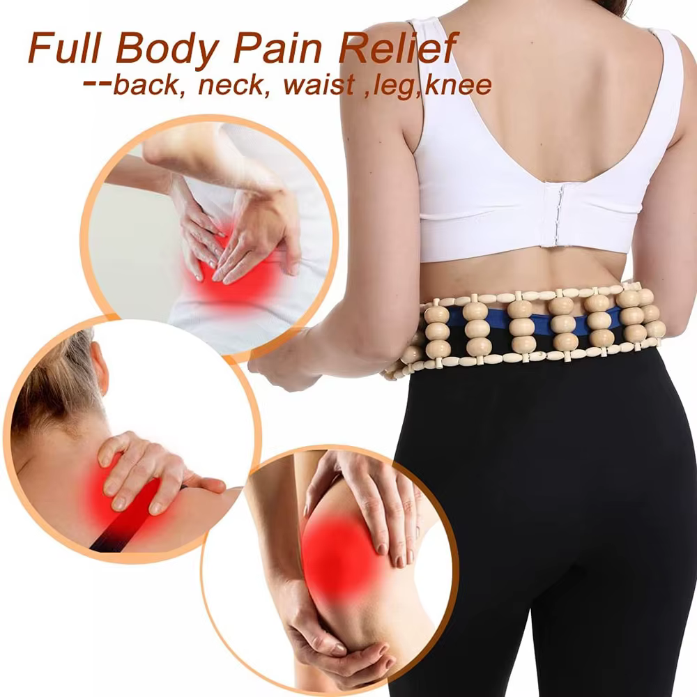 Outils de Massage thérapeutique en bois pour la mise en forme du corps, Drainage lymphatique Anti-Cellulite, Massage professionnel en bois pour la sculpture de la taille