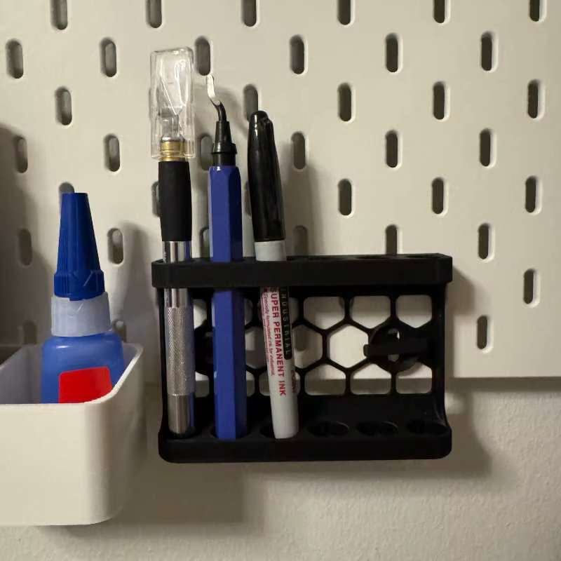 Organisateur d'outils mural pour panneau perforé