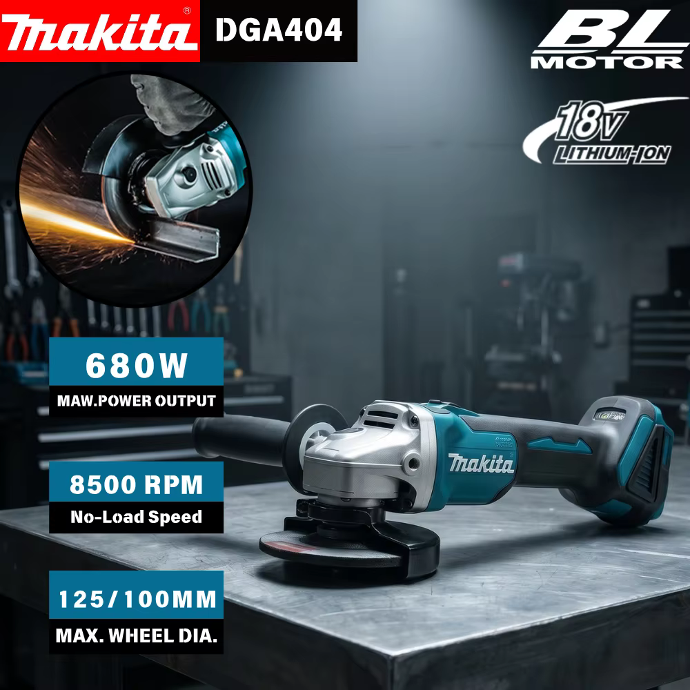 Meuleuse d'angle sans fil MAKITA DGA404 18V