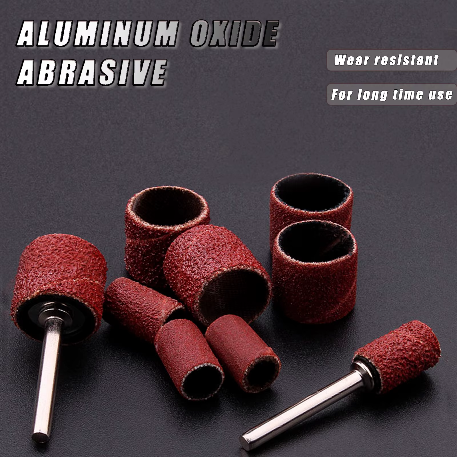 Kit de tambours de ponçage pour bandes de ponçage Dremel