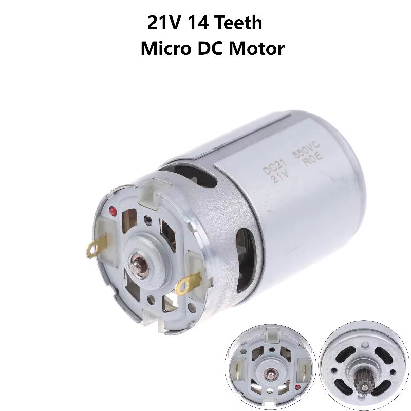 Moteur de scie électrique 21V 28000RPM 14 dents
