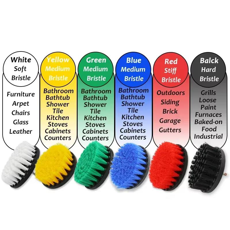 Brosse électrique en Nylon de 4 pouces