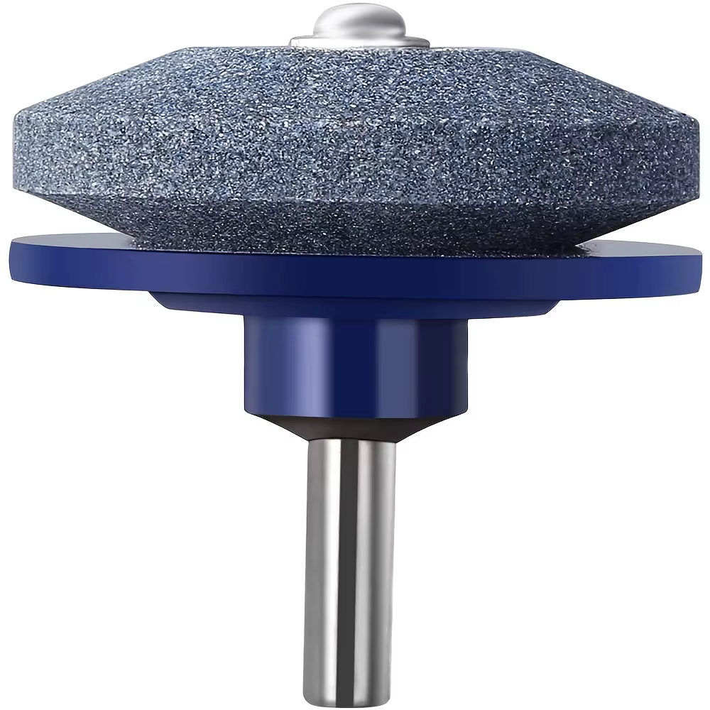 Affûtage simplifié : Affûteur électrique pour tondeuse à gazon avec tête de meulage résistante à l'usure et ponceuse à pierre à aiguiser