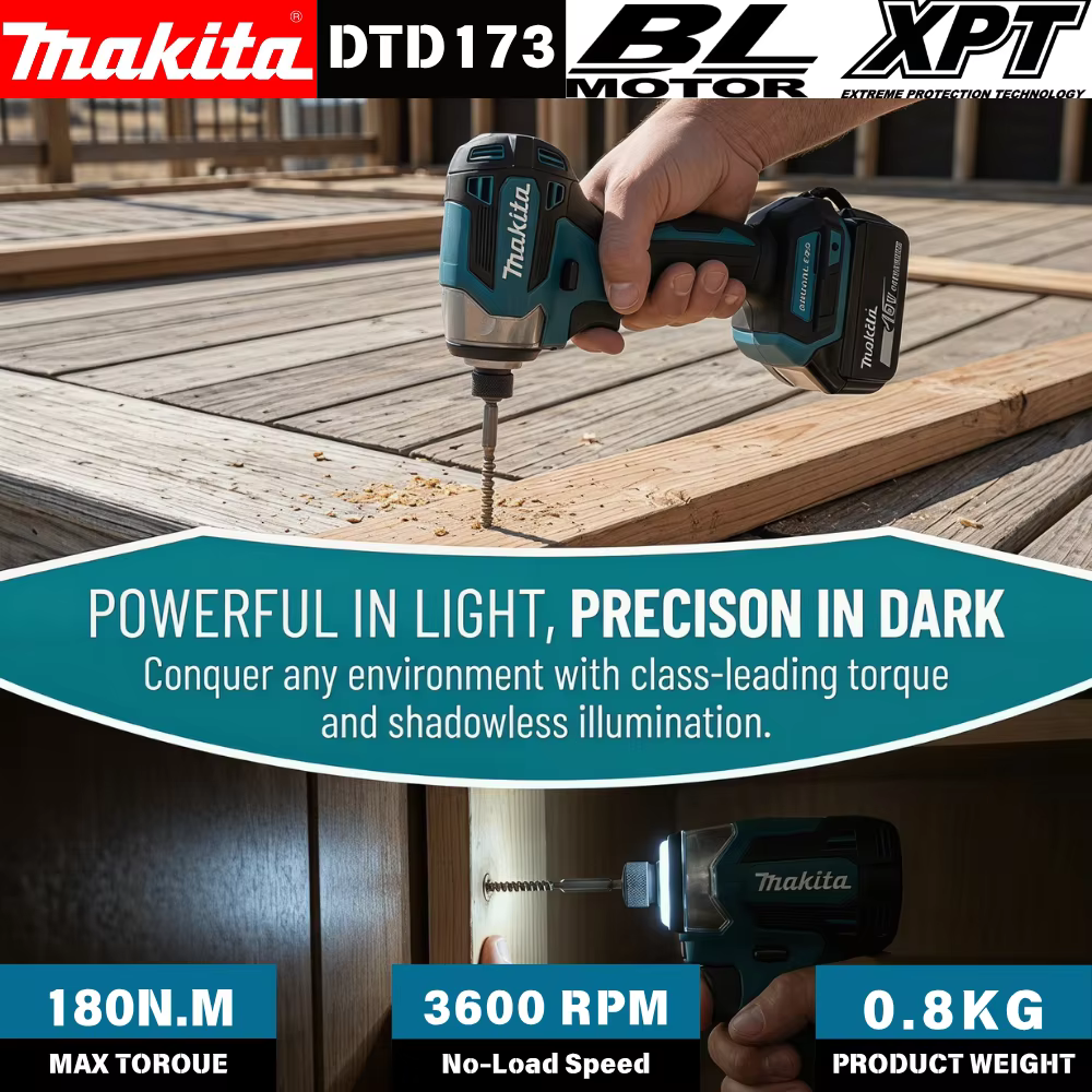 Perceuse à percussion sans fil Makita DTD173