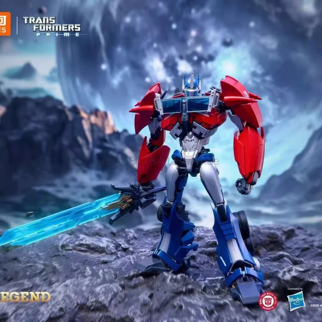 En stock, figurines d'action Transformers Prime Edition Optimus Prime Orion Pax de Blokees, modèle assemblé, collection de jouets