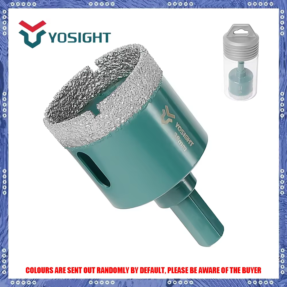 Scie cloche diamantée 20-100 mm – Foret à noyau diamant à tige triangulaire pour perceuse