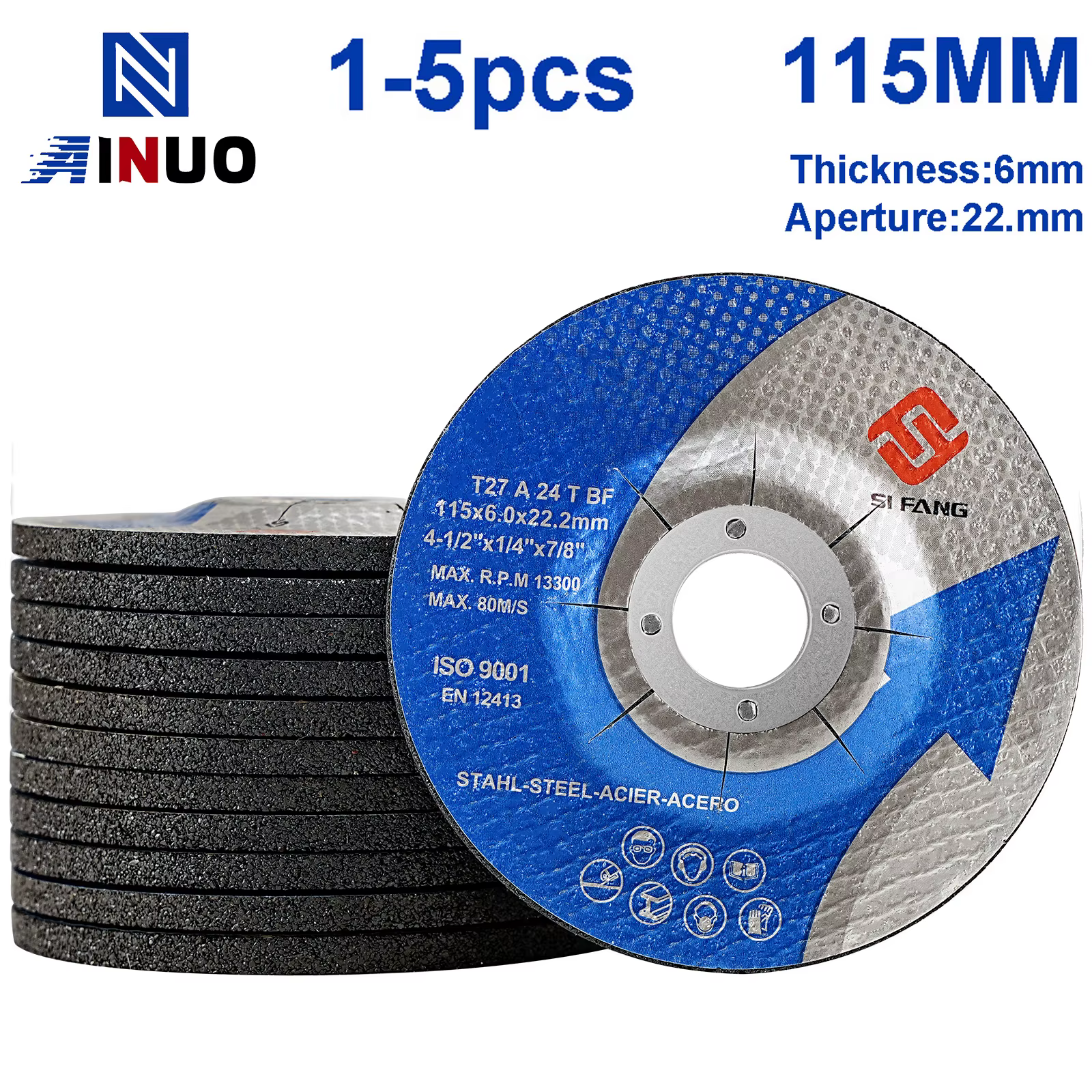 115mm meule 4.5 pouces disque de coupe meuleuse d'angle