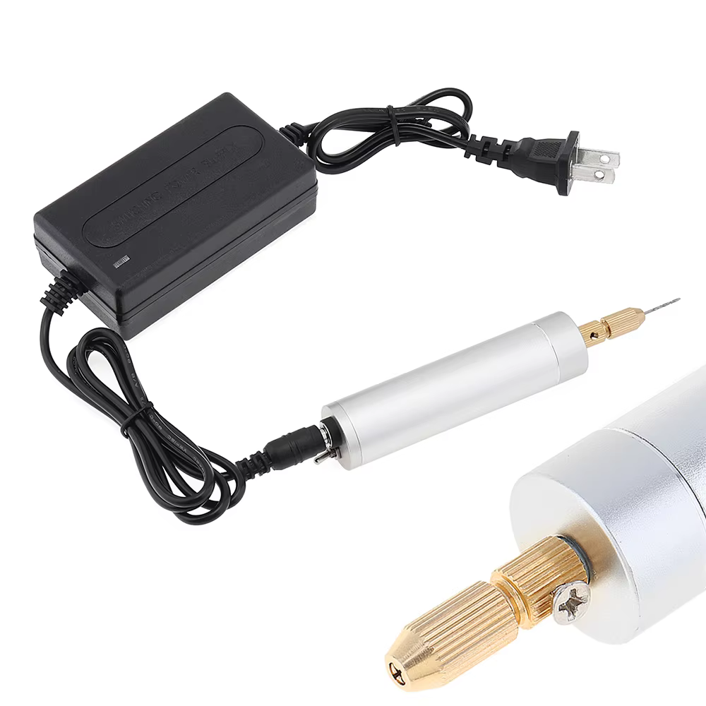 Perceuse électrique à main avec mandrin JTO et adaptateur d'alimentation réglable pour circuit imprimé