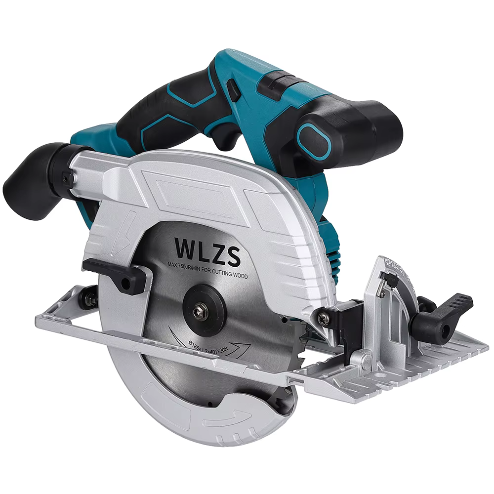 Scie circulaire sans fil 7-1/4 pouces pour batterie Makita 18V avec moteur à rotor externe