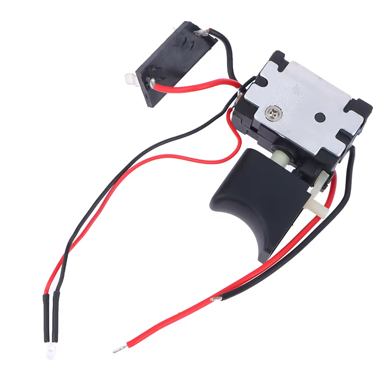Nouveau【Interrupteur à bouton-poussoir pour perceuse électrique sans fil