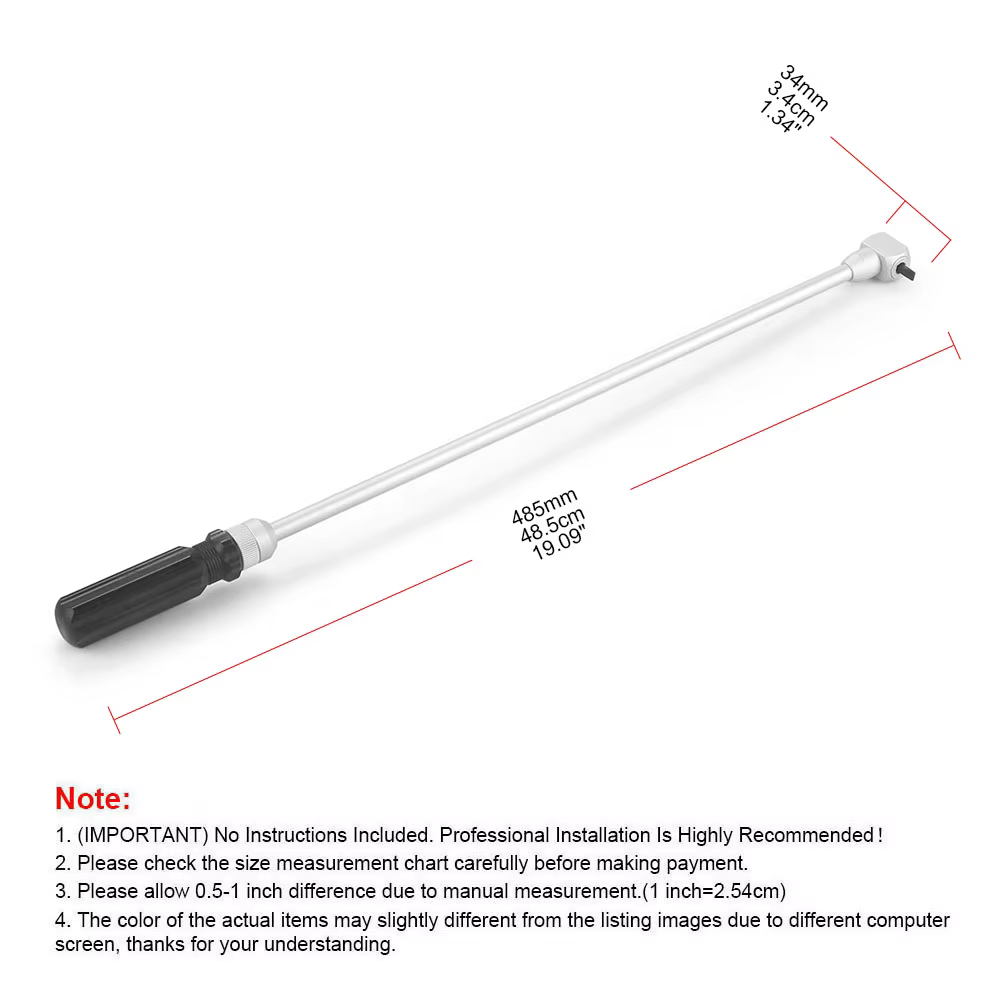 Outil de réglage de carburateur 19 pouces/485mm