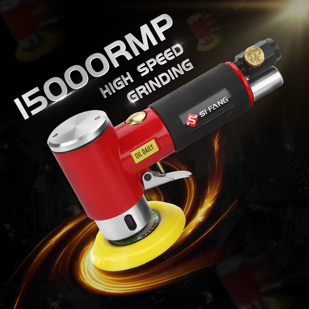 SIFANG ponceuse à Air orbite aléatoire Mini rectifieuse pneumatique pour le polissage de voiture polisseuse de ponçage à Air à grande vitesse